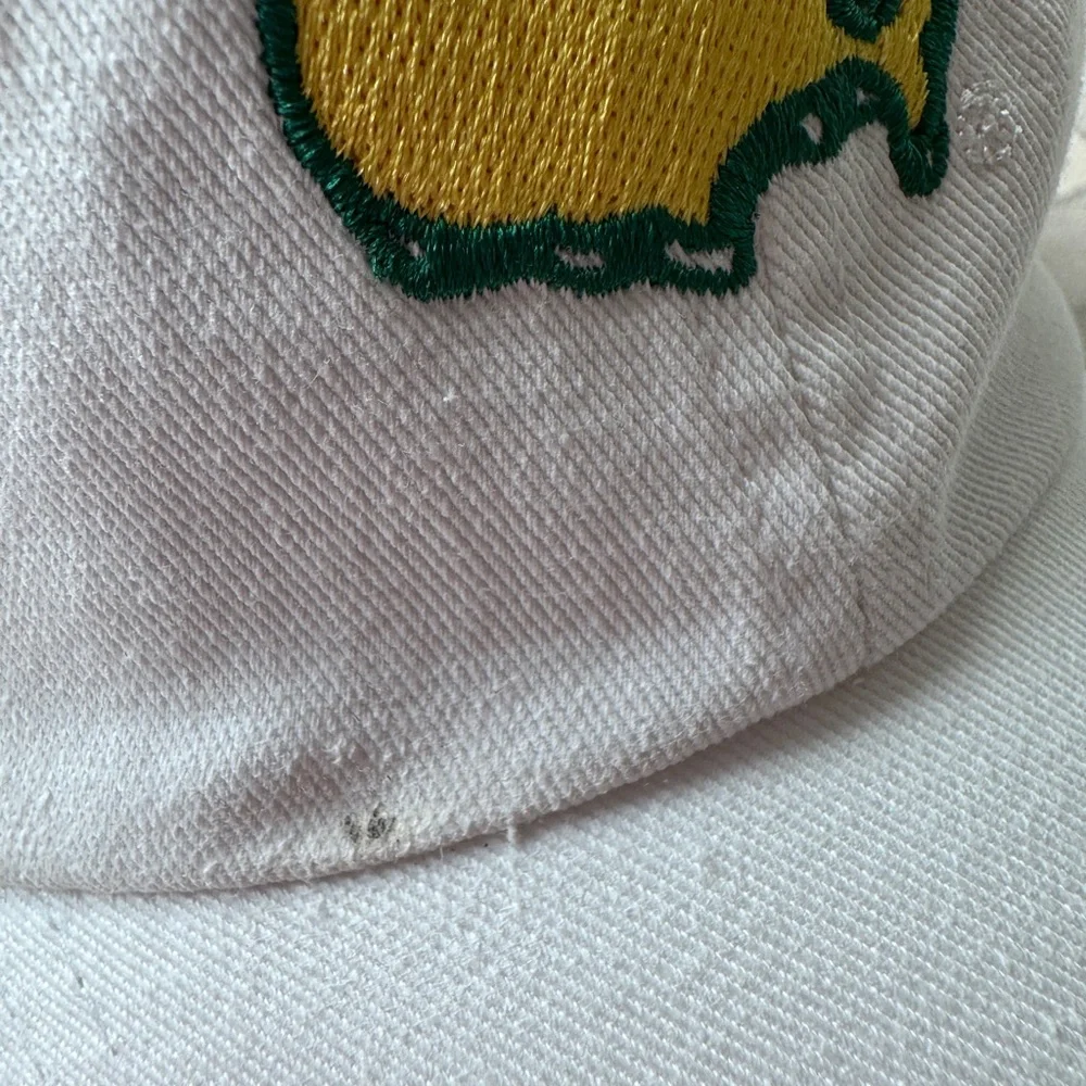 Masters White Cap with Embroidered Logo - Picture 2 of 3